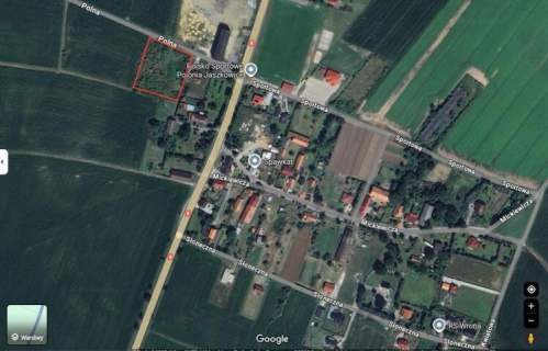 Duża działka budowlana, wszystkie media, droga gminna