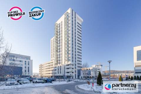 3 pokoje w Aqua Tower na 13 piętrze Reda