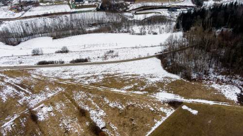 Działka widokowa Zborowice - gm. Ciężkowice