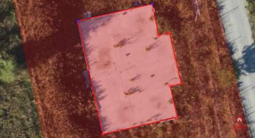 Działka 1000 m2, rozpoczęta inwestycja