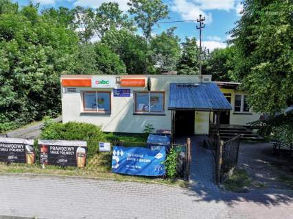 Kołaczków pawilon handlowy z częścią mieszkalną.