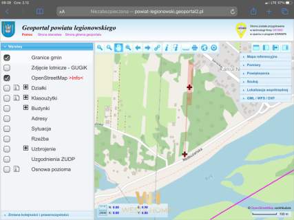 Działka budowlana 3599 M2 Rzeka Bug Kania Nowa