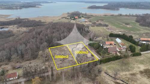 Działka na Mazurach - Rogojny, jezioro Łaźno, WZ