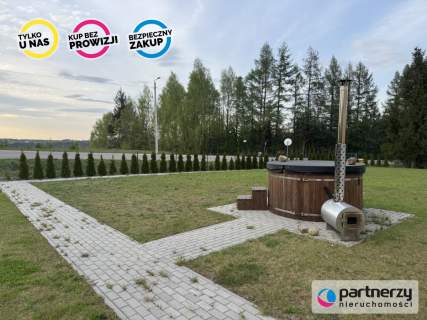 Piękny domek na Kaszubach 1399 m2 działka