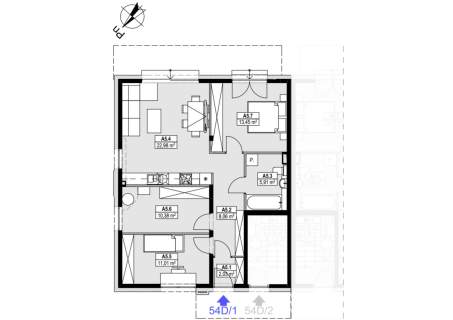Mieszkanie parterowe z ogródkiem Apartamenty Zalesie