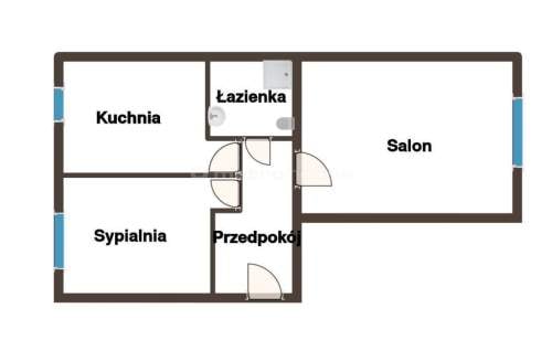 Mieszkanie 46m-parter w samym centrum Tarnobrzega