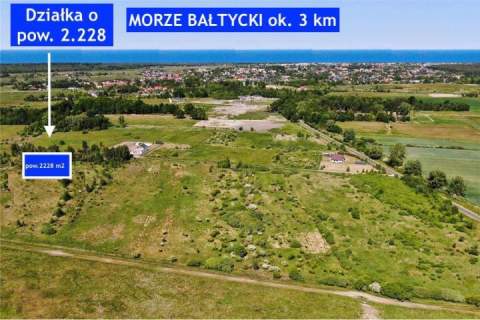 Działka na sprzedaż, 2228 m2, Stary Borek