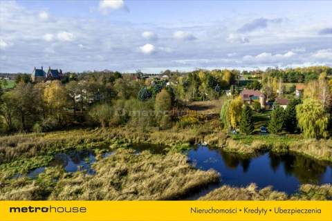 Działka nad Narwią z linią brzegową