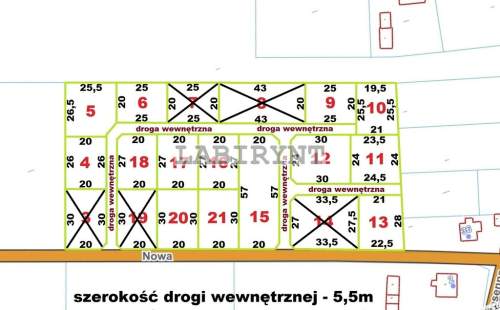 Rzerzęczyce 1132m2 budowlana, objęta mpzp, bez pcc