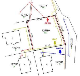 Działka budowlana 663m2 Kraków-Dębniki