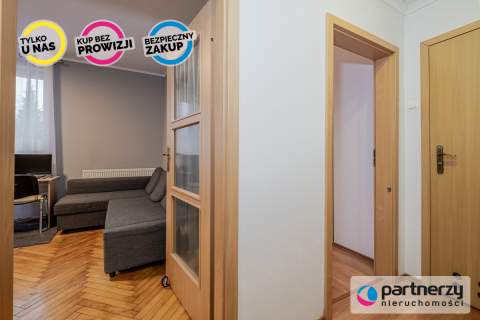 Gdynia Witomino,PARTER, 2 pokoje, balkon, piwnica.
