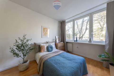 2 pokoje w centrum Warszawy CISZA, ZIELEŃ, BALKON 