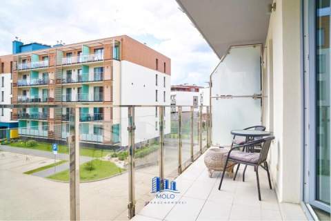 Nowoczesne 2-pok. mieszkanie 42 m2 - balkon, garaż, blisko plaży...