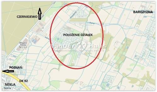 Działki w Nekli 825 m2 i 955 m2
