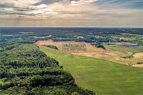 Duża działka rolna - 15.5132 ha, dopłaty 