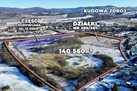 Wyjątkowy teren inwestycyjny 140.560 m 