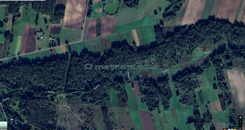 Slow life natura-działka budowlana nad Rawką,913m2