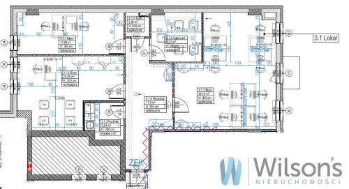 Umeblowane biuro dla 15 osób 120m2 Wola, Norblin