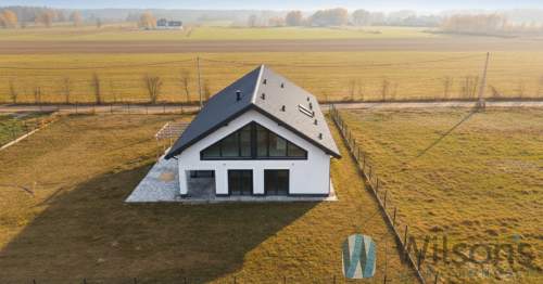 Nowoczesny dom typu stodoła 280 m - Osieck