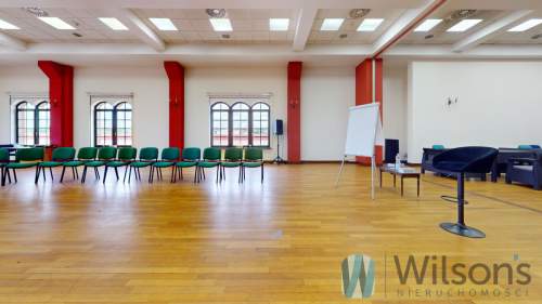 Duża sala eventowa i druga mniejsza