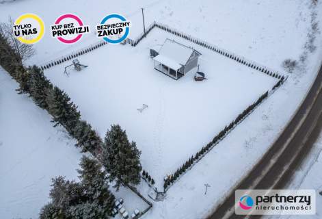 Piękny domek na Kaszubach 1399 m2 działka