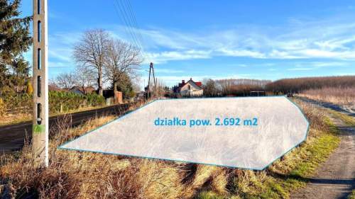 Działka budowlana na sprzedaż, 2692 m2, Czernin