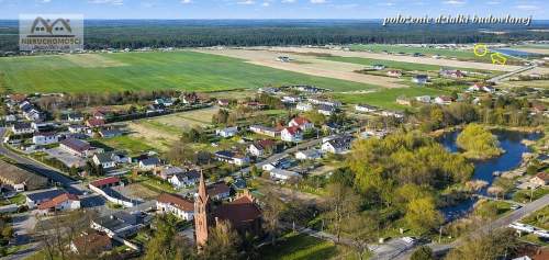 świetnie położona działka ok 8 km od Kołobrzegu