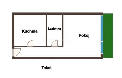Wynajem kawalerka w centrum