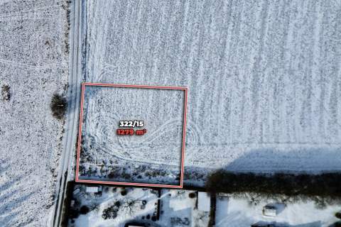 Działka budowlana z mediami, blisko DK8