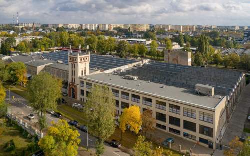 Magazyn ogrzewany na parterze 1185 m2 Senatorska 70 w Łodzi