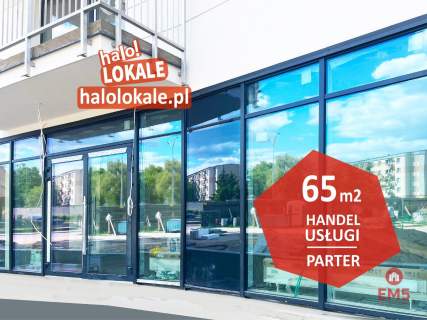 Nowy lokal 65 m2 parter, centrum