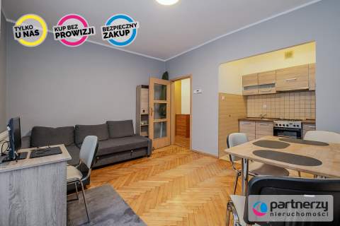 Gdynia Witomino,PARTER, 2 pokoje, balkon, piwnica.