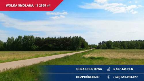 Działki inwestycyjne 11,28 ha pod osiedle Gmina Brochów, oko