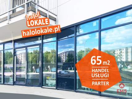Nowy lokal 65 m2 parter, centrum