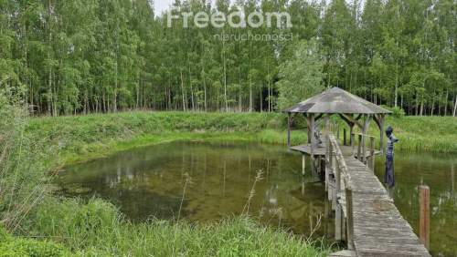 Malownicza działka 8324m ze stawem otoczona lasem