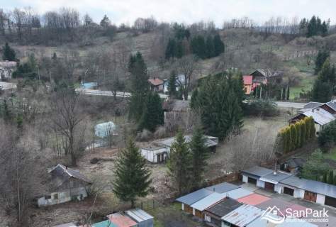 Działka usługowa przy DK84 Lesko