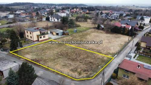 Działka budowlana 11 arów Pogrzebień ul. Nowa