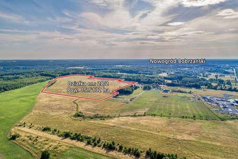Duża działka rolna - 15.5132 ha, dopłaty 