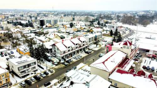 Budynek usługowo-handlowy w centrum Biłoraja