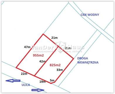 Działki w Nekli 825 m2 i 955 m2