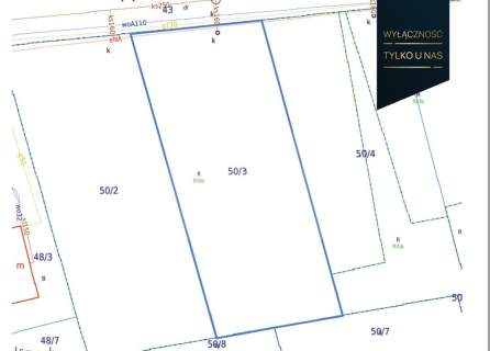 Działki 752m2 - 803m2 / wybuduj swój wymarzony dom