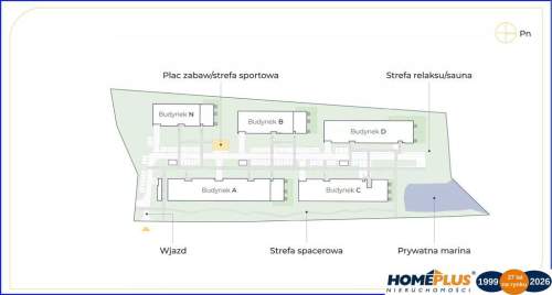0%, Apartament nad J.Dąbie, osiedle z mariną