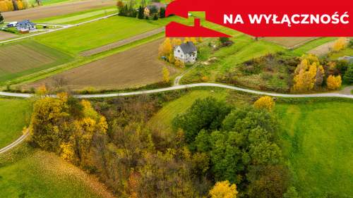 Działka budowlana Bobowa widokowa