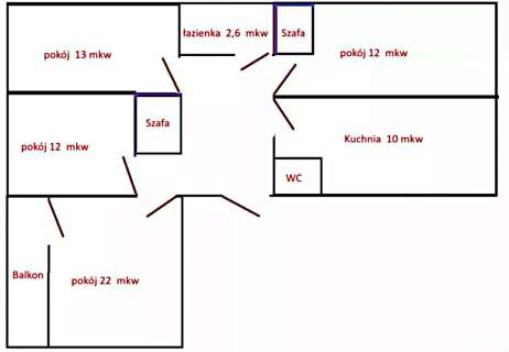 -BISKUPIN-ROZKŁAD-82m2-4pok-MEDIA MIEJSKIE-BALKON-