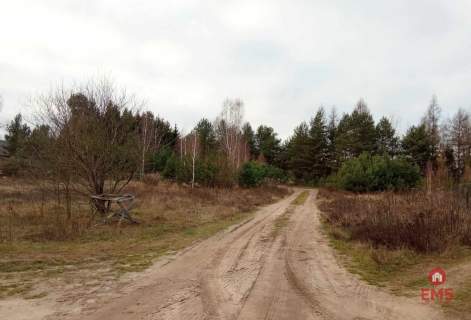 działka pod lasem blisko Białegostoku ze stawem