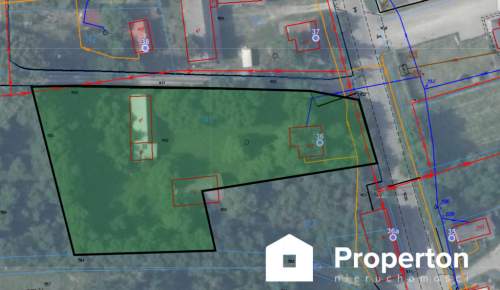 Działka usługowo-budowlana 5000m2 Kaliszany kol.