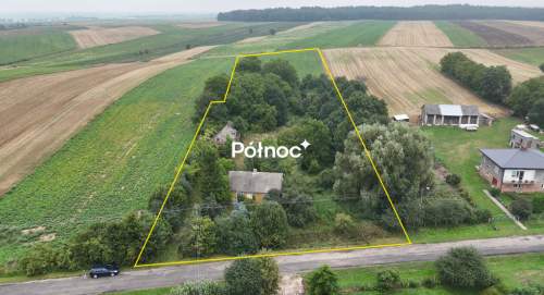 Gospodarstwo rolne - dom, pole i sad 0,88 ha