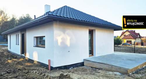 Parterowy dom w Połańcu na kameralnej ulicy