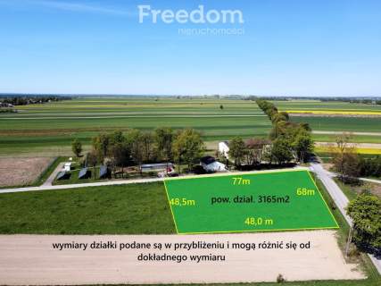 Działka 3165m z WZ w miejscowości Rzechów-Kolonia