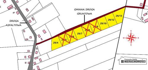 Duże działki budowlane - Nowy Chwalim gm. Barwice.